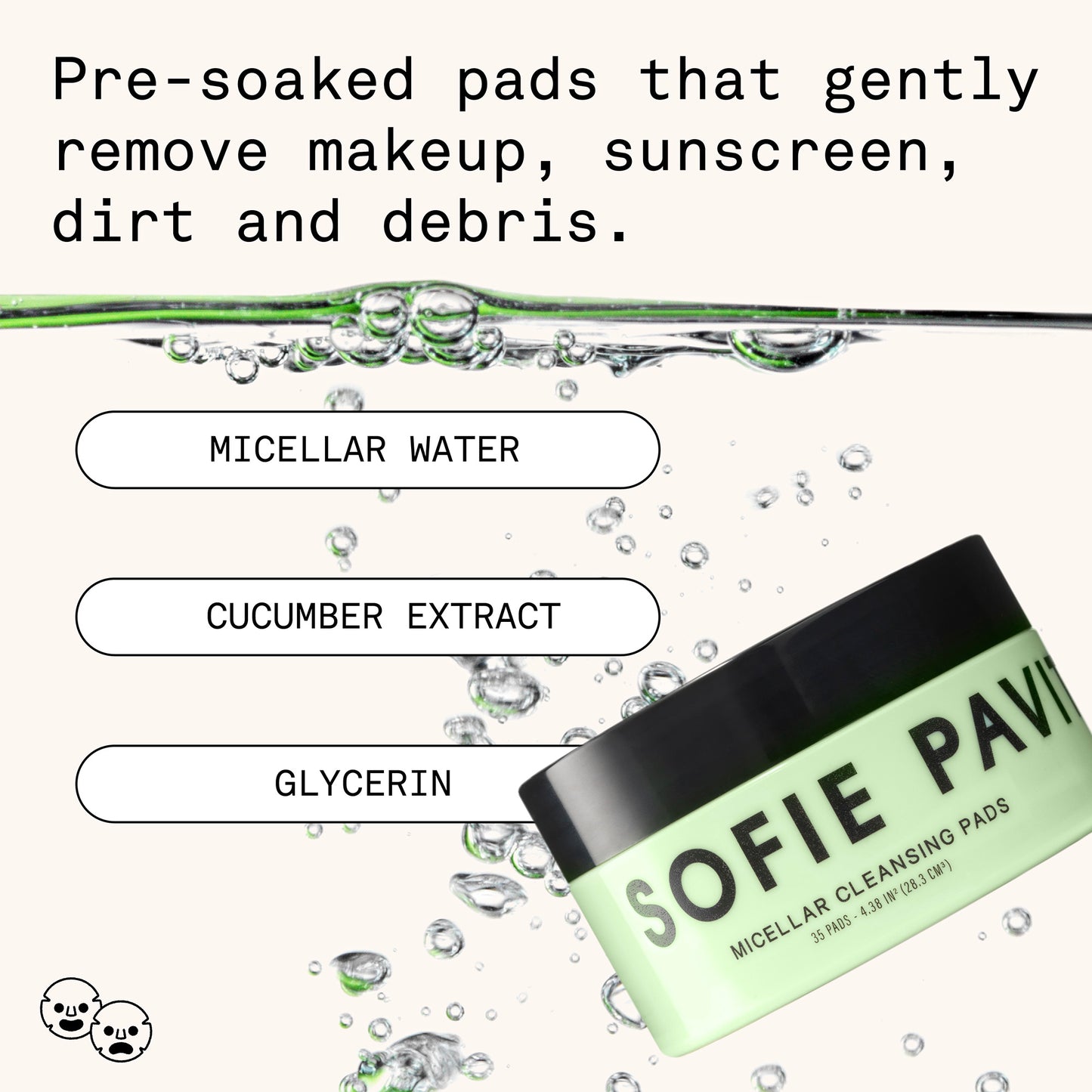 Sofie Pavitt - Micellar Cleansing Pads