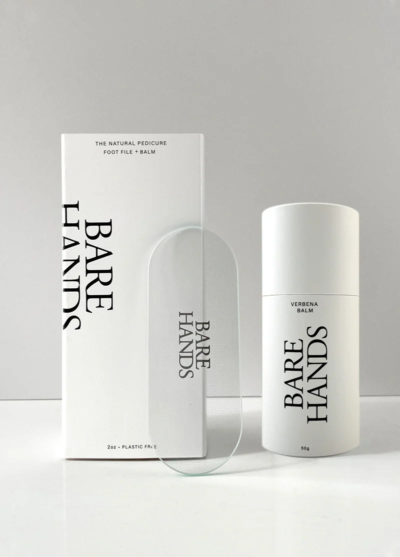 Bare Hands The Natural Pedicure Foot File + Balm