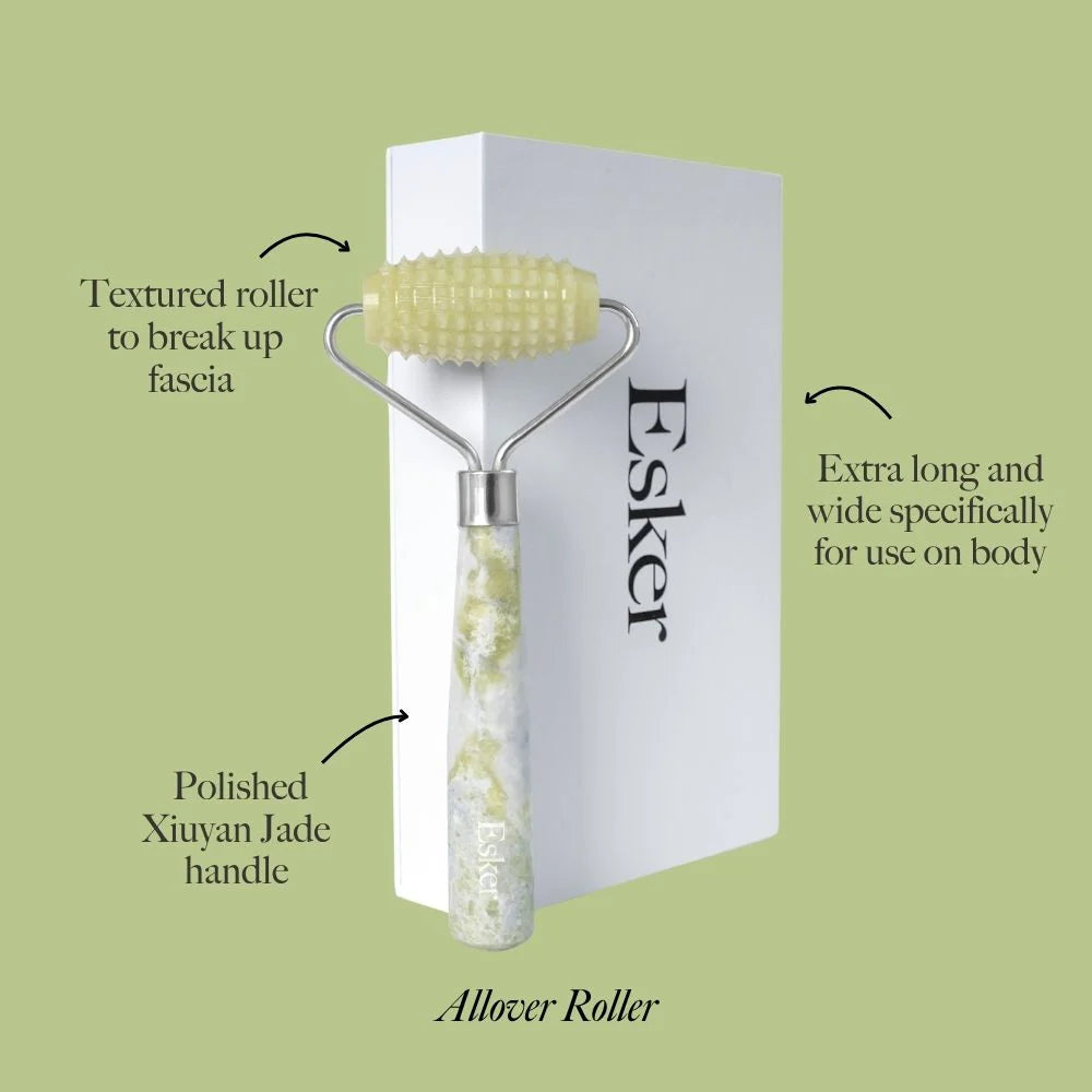 Esker Esker All Over Roller | Large Jade Body Roller
