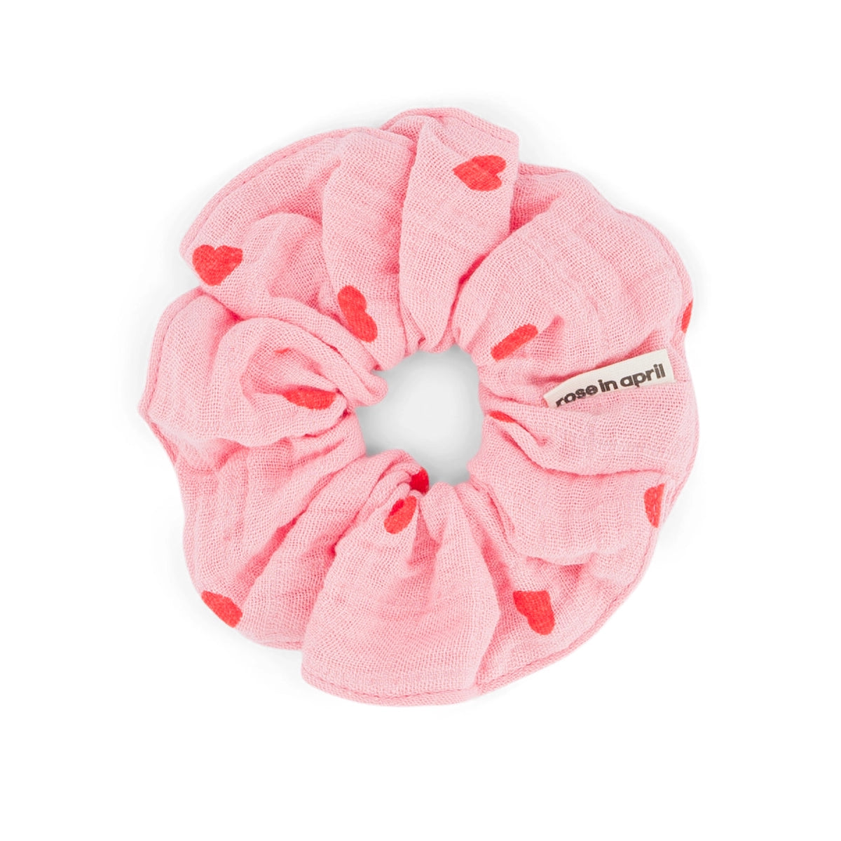 Heart Hair Scrunchie