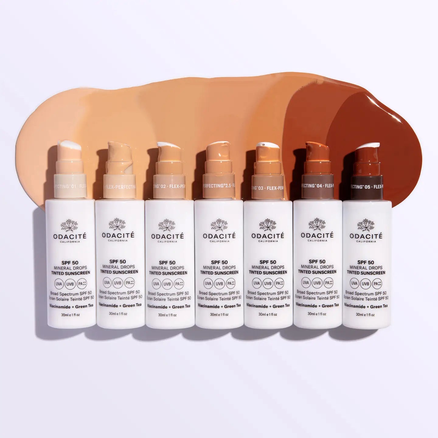 Odacite SPF 50 Flex-Perfecting® Mineral Drops Tinted Sunscreen