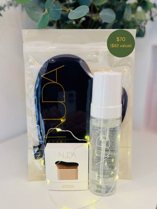 Nuda Self Tanner Essentials Gift Set