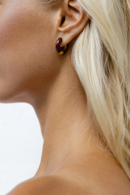 IA BON Chunky Hoop Earring