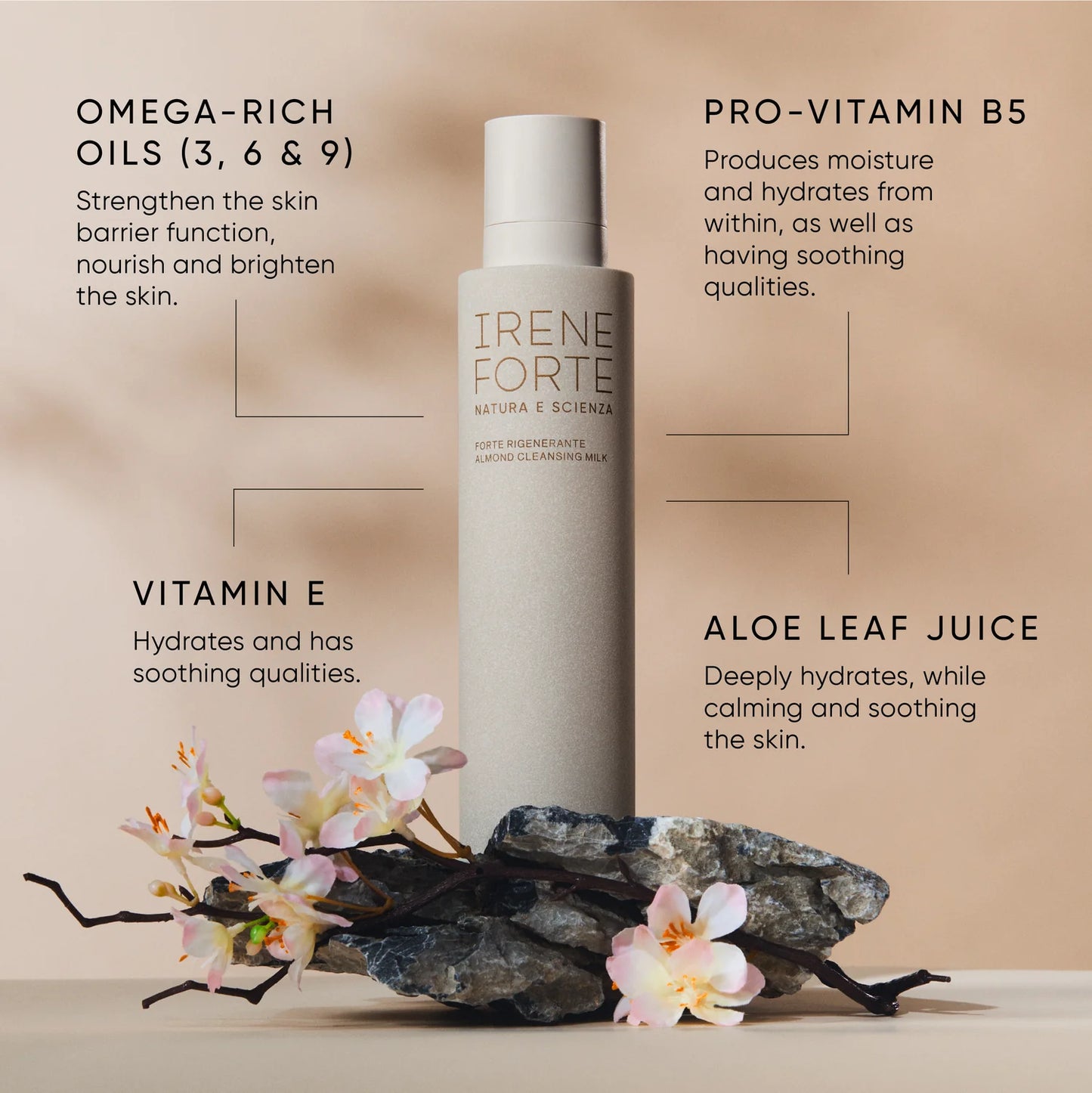 Irene Forte Almond Cleansing Milk