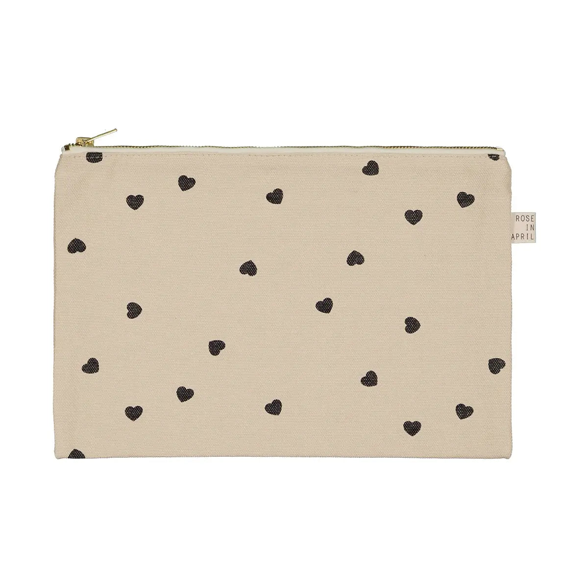 Rose In April Lili Flat Pouch