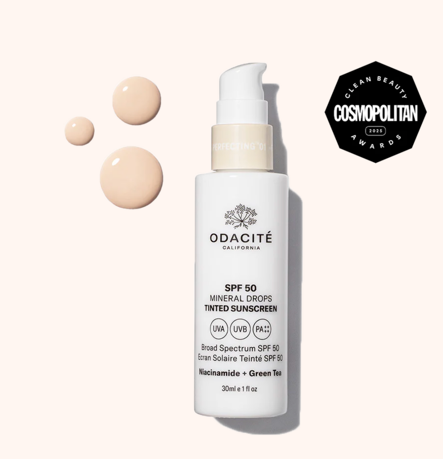 Odacite - SPF 50 Flex-Perfecting® Mineral Drops Tinted Sunscreen