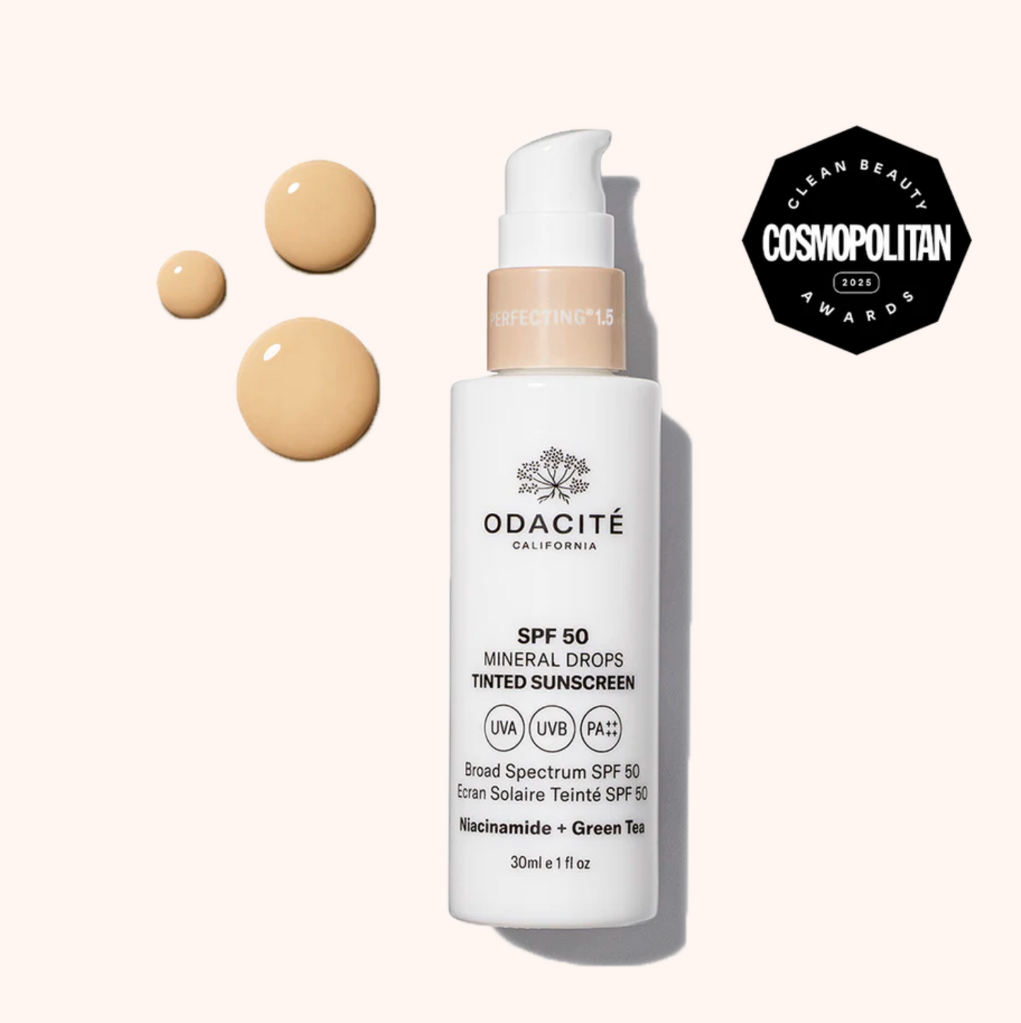 Odacite - SPF 50 Flex-Perfecting® Mineral Drops Tinted Sunscreen