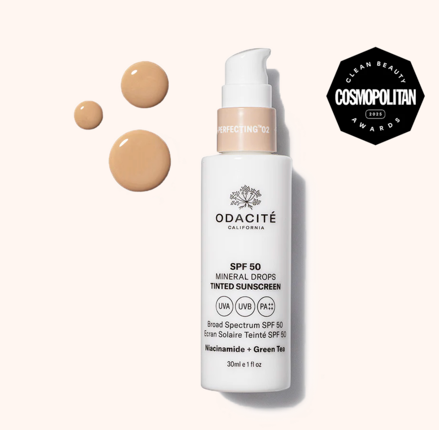 Odacite - SPF 50 Flex-Perfecting® Mineral Drops Tinted Sunscreen