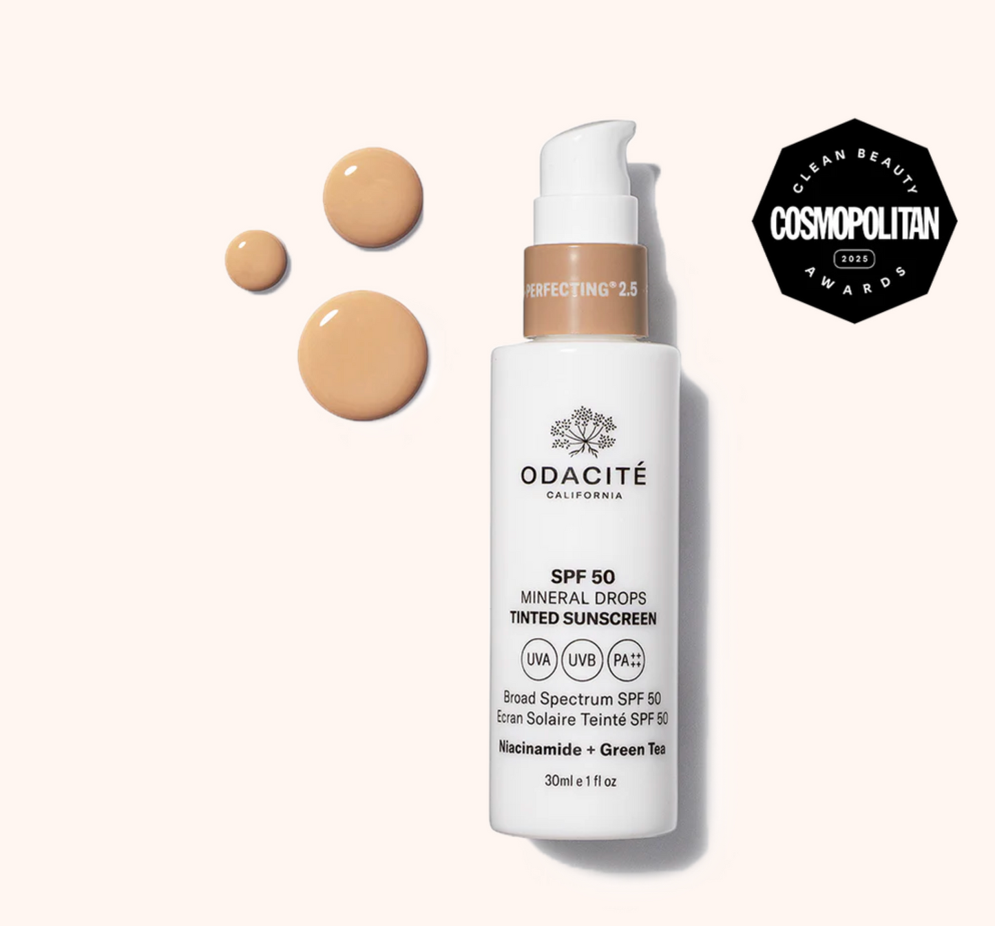 Odacite - SPF 50 Flex-Perfecting® Mineral Drops Tinted Sunscreen