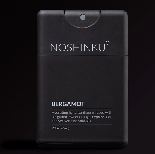 Noshinku Refillable Bergamot Ultra-Moisturizing Pocket Hand Sanitizer