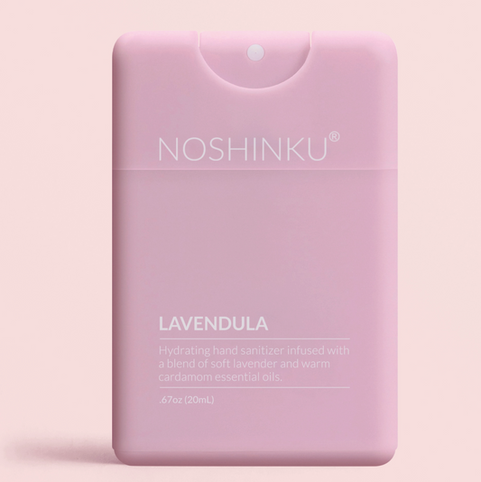 Noshinku Refillable Lavender Ultra-Moisturizing Pocket Hand Sanitizer