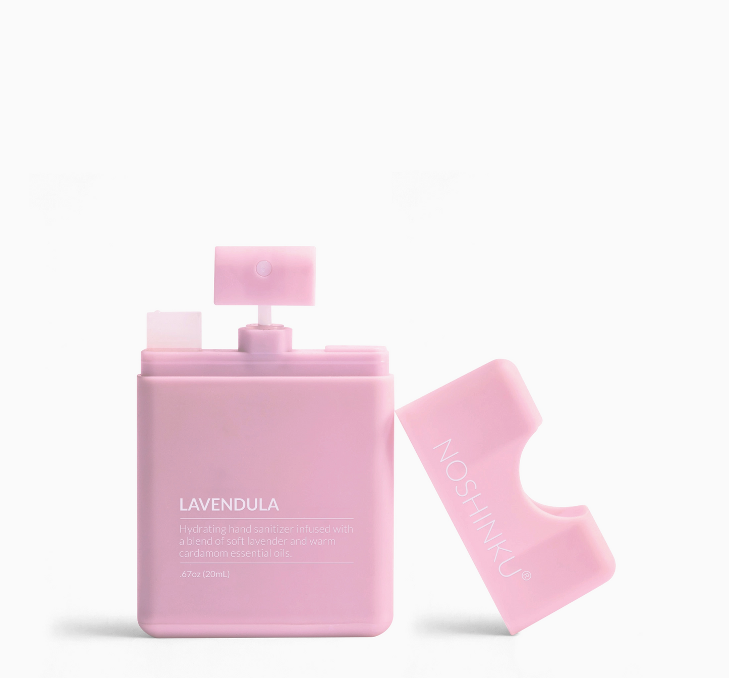 Noshinku Refillable Lavender Ultra-Moisturizing Pocket Hand Sanitizer