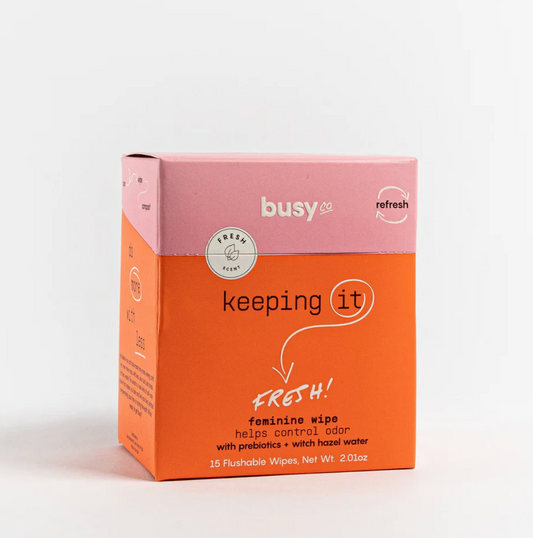 Busy Co - Deodorizing Feminine Cleansing Cloths