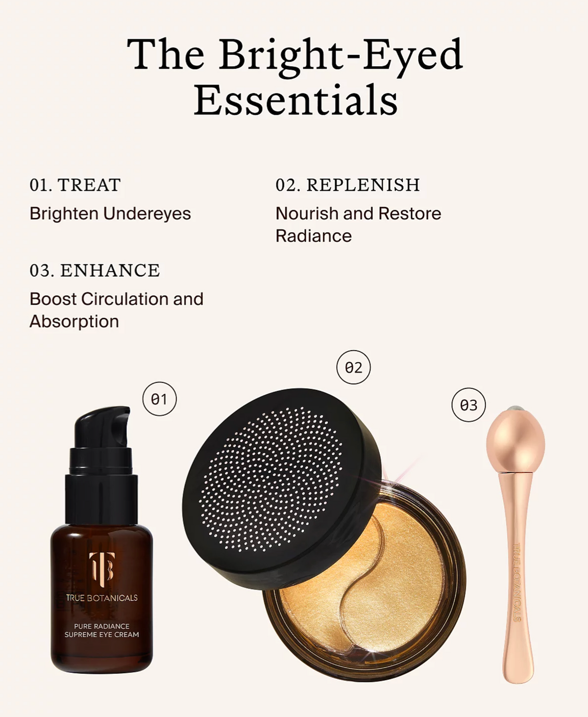 True Botanicals - Bright-Eyed Trio