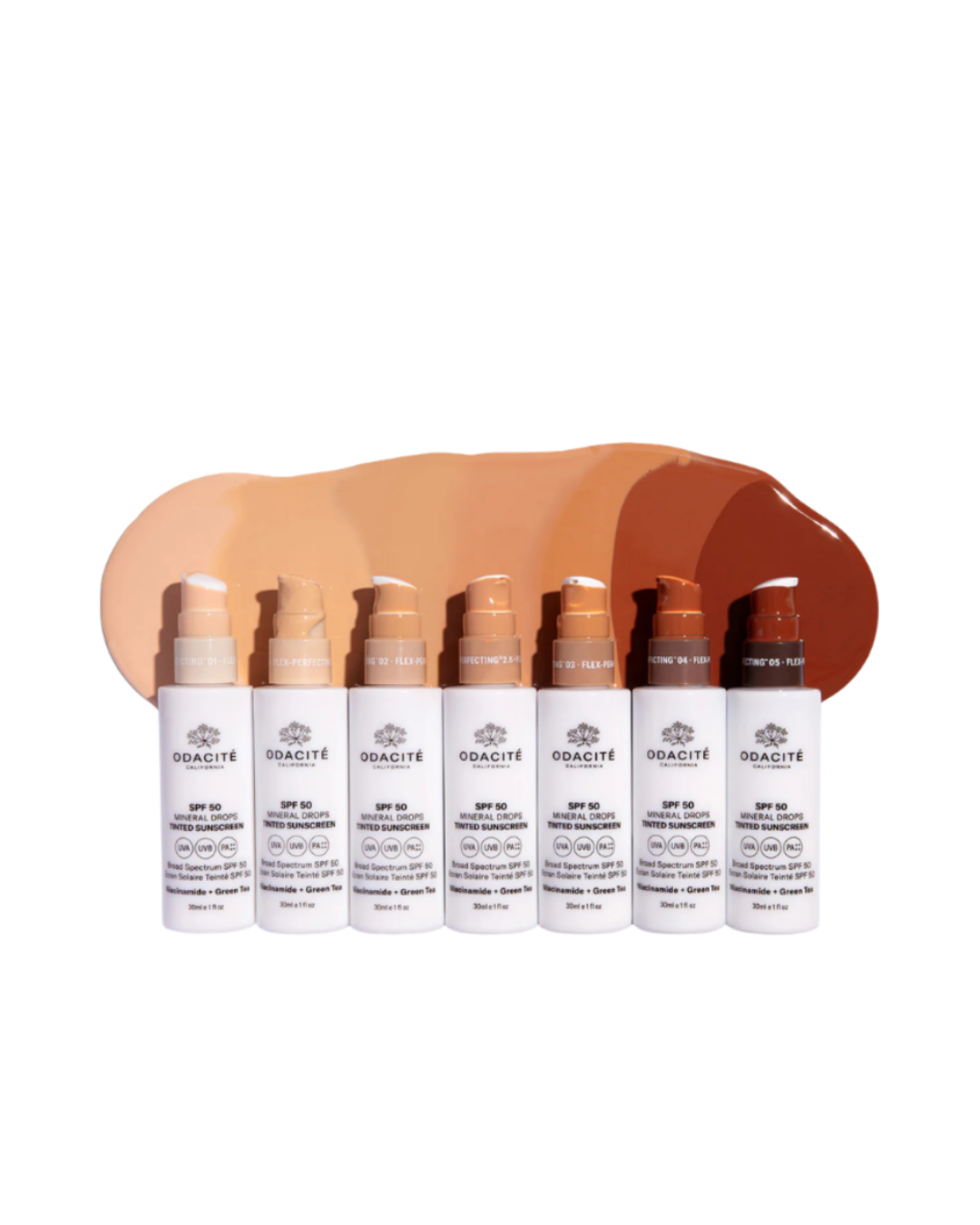 Odacite - SPF 50 Flex-Perfecting® Mineral Drops Tinted Sunscreen